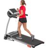 Easy Folding Treadmill for Home Use, 2.5HP Electric Running, Jogging & Walking Machine with Device Holder & Pulse Sensor, 3-Level Incline Adjustable C