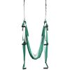 VEVOR Aerial Yoga Swing Set, 2.7 Yards Yoga Hammock Hanging Swing Aerial Sling Inversion Fly Kit Trapeze Inversion Equipment with Ceiling Mount Access