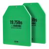 VEVOR Weight Vest Plates for Strength Training Running Workout 2x19.75 LB Plates