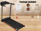 NEW Treadmills for Home, 2.5HP Quiet Folding Treadmill with Heart Rate Sensor, 300lbs Weight Capacity, 7.5MPH, Incline Treadmill With USB Charge Stati