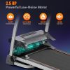 Easy Folding Treadmill for Home Use, 2.5HP Electric Running, Jogging & Walking Machine with Device Holder & Pulse Sensor, 3-Level Incline Adjustable C