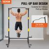 VEVOR Squat Stand Power Rack, Multi-Functional Power Rack with Pull up Bar, Hook, and Weight Plate Storage Attachment, Adjustable Power Rack Cage, Ste