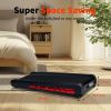 7�� Incline Walking Pad Treadmill - Portable Compact Treadmills Under Desk Treadmill, Incline Treadmills for Home Office, Upright Stand, 2.55HP Portab