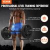 VEVOR Olympic Trap Bar, 500 LBS Olympic Hex Barbell Trap Bar, 55.7" Squat Deadlift Barbell, 50mm Diameter Weight Lifting Strength Training Shrug Bar w