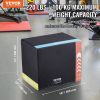 VEVOR 3 in 1 Plyometric Jump Box, 16/14/12 Inch Cotton Plyo Box, Platform & Jumping Agility Box, Anti-Slip Fitness Exercise Step Up Box for Home Gym T