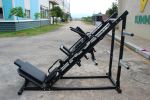 Leg Press Hack Squat Machine, Professional Adjustable Leg Press Machine for Home Gym with Linear Bearing, Specialty Hack Squat Machine for Full Lower