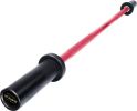 Olympic Barbell Bar, 4Ft Solid Chrome Weight Bar with Bearings, 400Lbs Capacity Weightlifting Bar for Home Gym Workout Strength Training Squat, Suitab