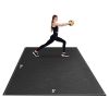 VEVOR Exercise Mat, Non Slip High Density Premium Yoga Mat, Exercise Yoga Mat for Men & Women, Fitness & Exercise Mat with Bag & Carry Strap, for All