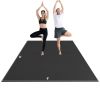 VEVOR Exercise Mat, Non Slip High Density Premium Yoga Mat, Exercise Yoga Mat for Men & Women, Fitness & Exercise Mat with Bag & Carry Strap, for All