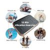 Vibration Plate Exercise Machine, Whole Body Fitness Platform for Lymphatic Drainage, Vibrating Shaker Board with 120 Speed Levels, Weight Loss and Fa