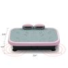 Vibration Plate Fitness Platform with handle Whole Body Exercise Machine with 120 Speed Levels, Lymphatic Drainage, Fat Burning, and Weight Loss, Perf