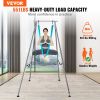 VEVOR Aerial Yoga Frame & Yoga Hammock, 9.67 ft Height Professional Yoga Swing Stand Comes with 13.1 Yards Aerial Hammock, Max 551.15 lbs Load Capacit