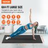 VEVOR Exercise Mat, Non Slip High Density Premium Yoga Mat, Exercise Yoga Mat for Men & Women, Fitness & Exercise Mat with Bag & Carry Strap, for All