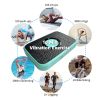 Vibration Plate Fitness Platform, Whole Body Exercise Machine for Lymphatic Drainage, Shaking Workout Board with 120 Speed Levels, Fat Burner and Weig