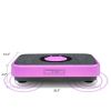 Vibration Plate Fitness Platform, Whole Body Exercise Machine for Lymphatic Drainage, Shaking Workout Board with 120 Speed Levels, Fat Burner and Weig