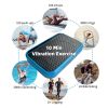 Vibration Plate Exercise Machine, Whole Body Fitness Platform for Lymphatic Drainage, Vibrating Shaker Board with 120 Speed Levels, Weight Loss and Fa